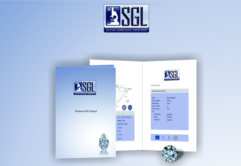 Sgl on sale diamond certificate